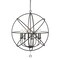Z-Lite Tull 8 Light Chandelier, Matte Black 458-30MB - alternate 5